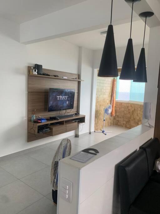 Apto 11O Vista Total Para O Mar Praia Grande  Ngoại thất bức ảnh