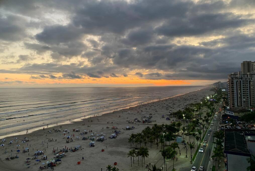 Apto 11O Vista Total Para O Mar Praia Grande  Ngoại thất bức ảnh
