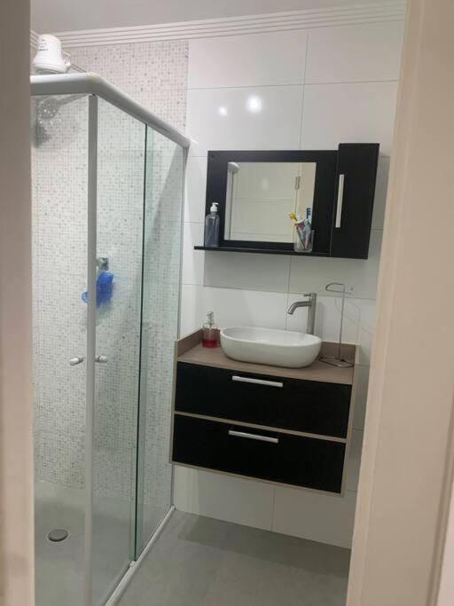 Apto 11O Vista Total Para O Mar Praia Grande  Ngoại thất bức ảnh